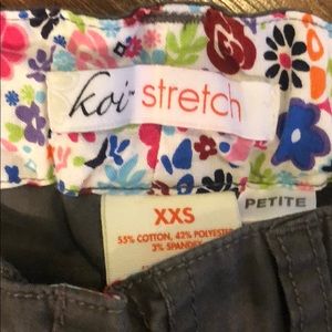 Koi stretch - Lindsey Slim Scrub Pant petite XXS